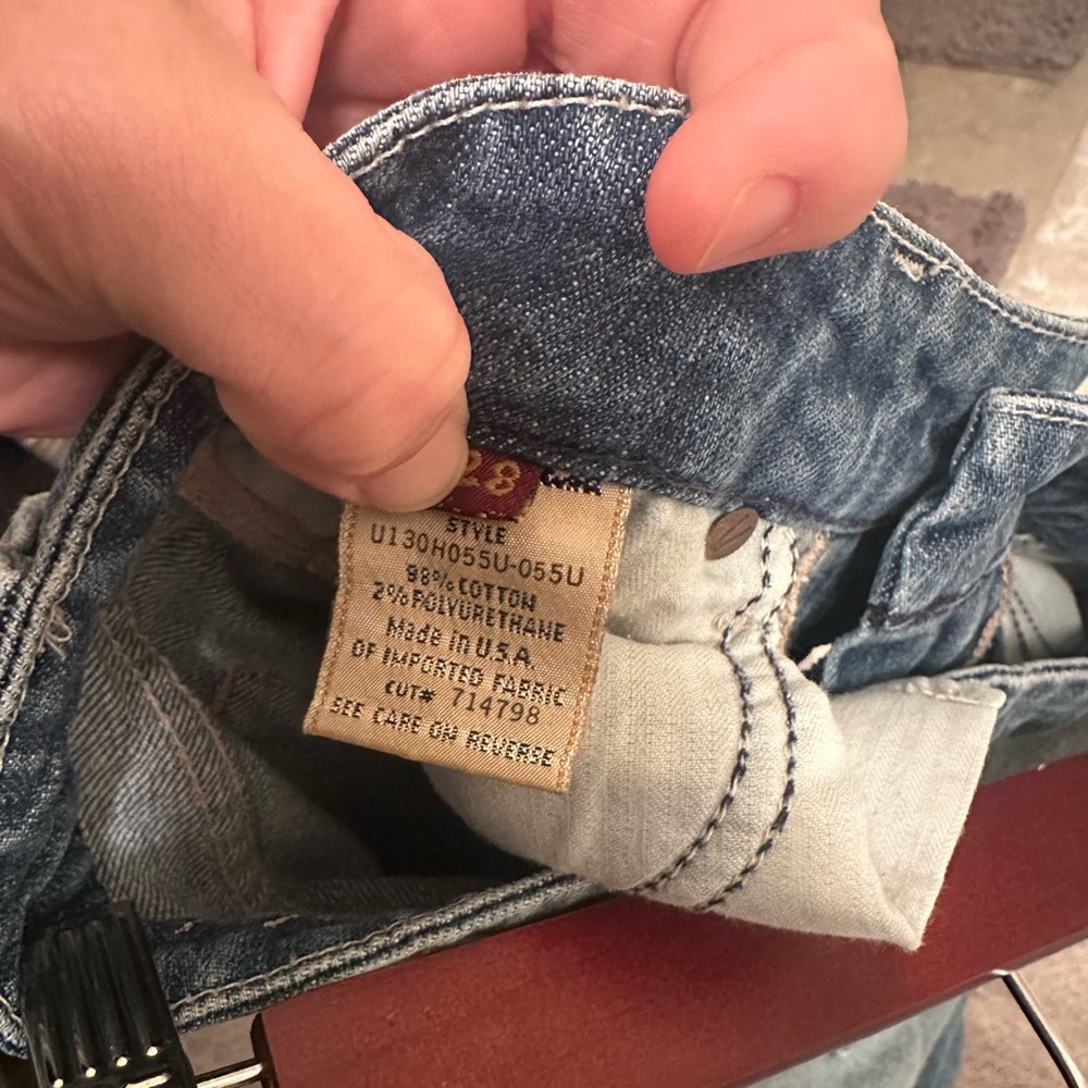 7 For All Mankind Classic Indigo Jeans